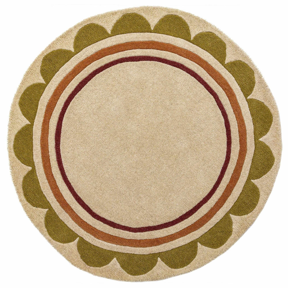 tapis rond laine lois multicolore #couleur_multicolore