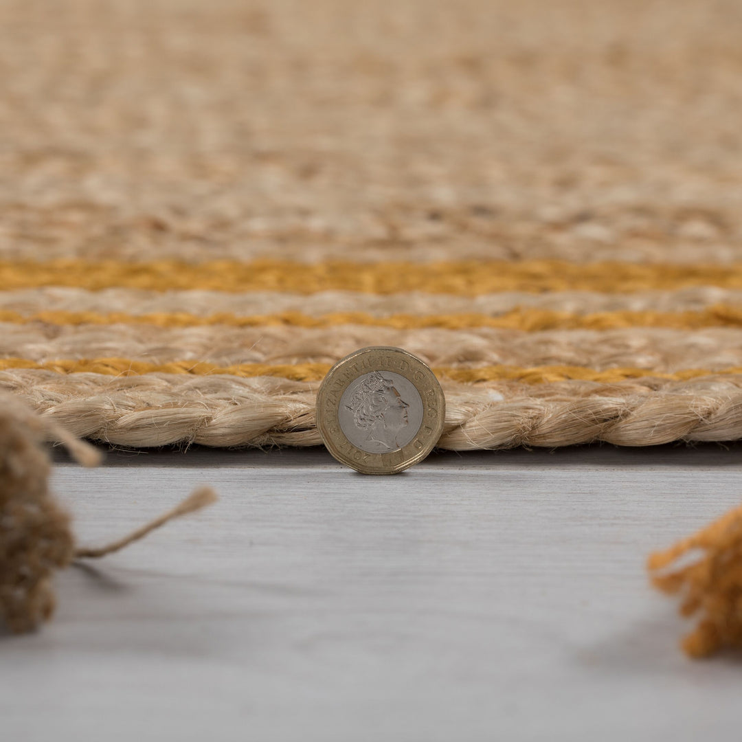 Tapis rond en jute ISTANBUL