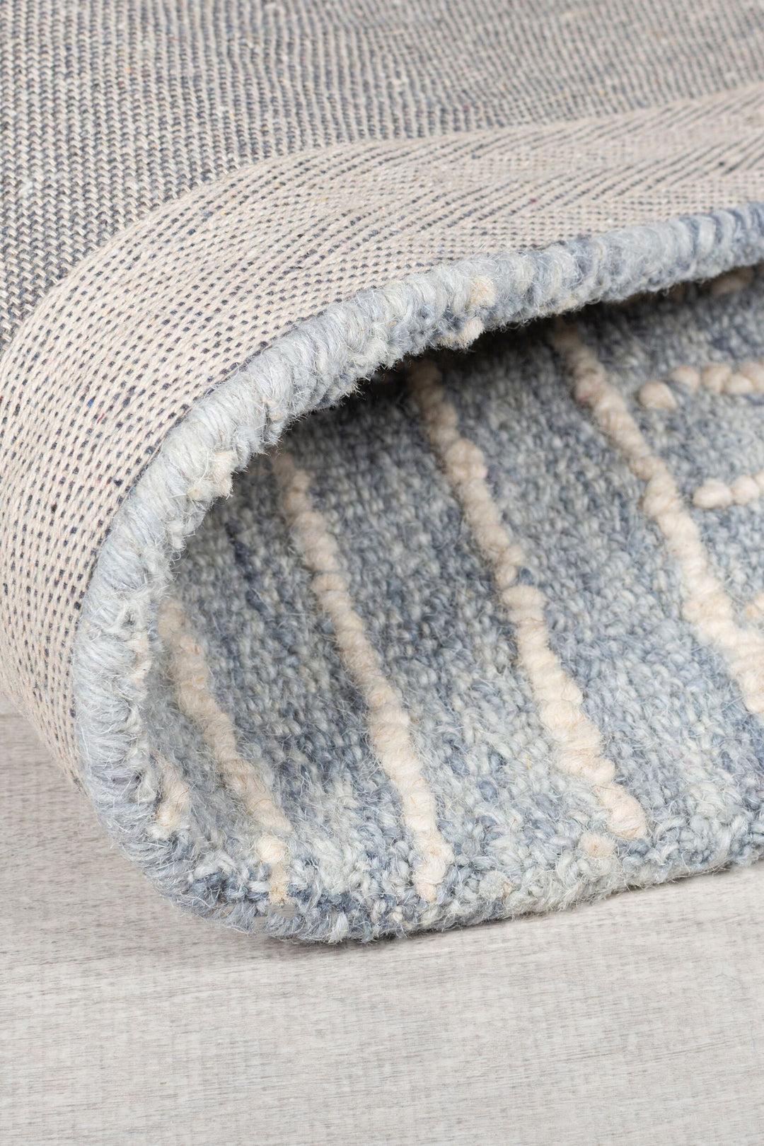 Tapis en laine ABSTRACT CHECK