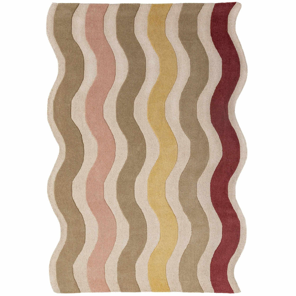 tapis salon laine cascade wool mûre #couleur_mure