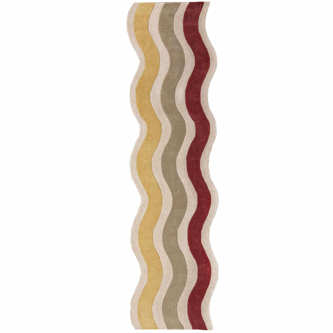 tapis couloir laine cascade wool mûre 