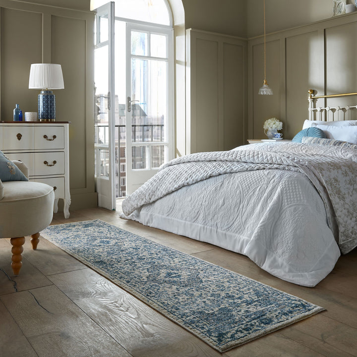 Tapis vintage de couloir CORDELIA
