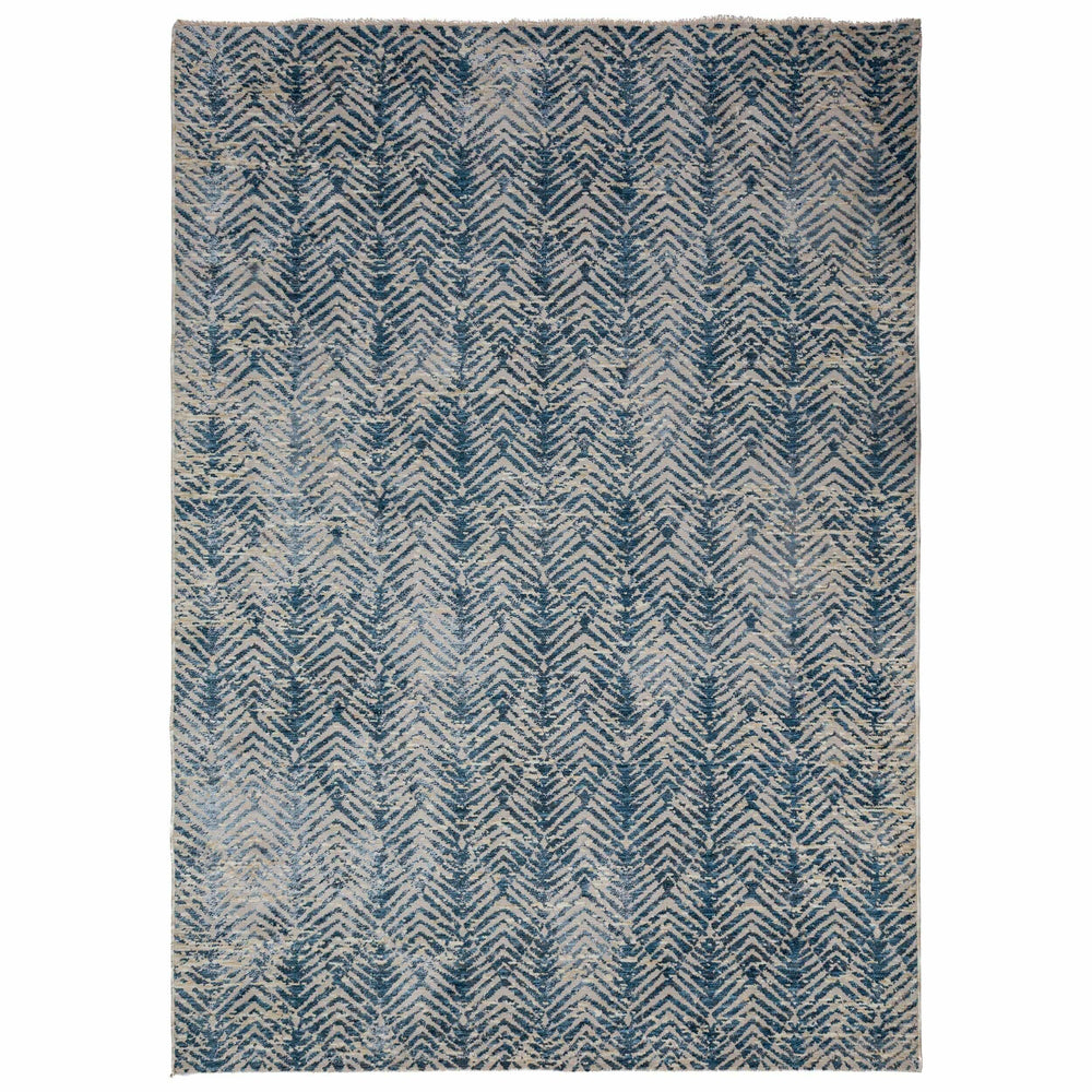 tapis salon polyester lua abstract bleu #couleur_bleu