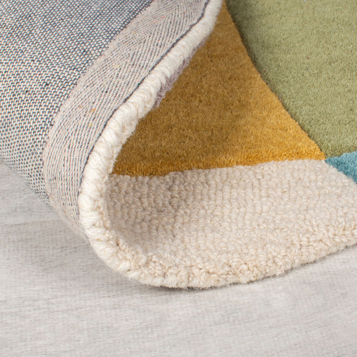 Tapis en laine rond RADIANCE