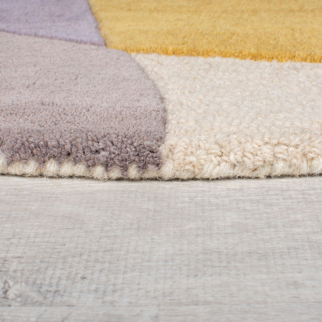 Tapis en laine rond RADIANCE