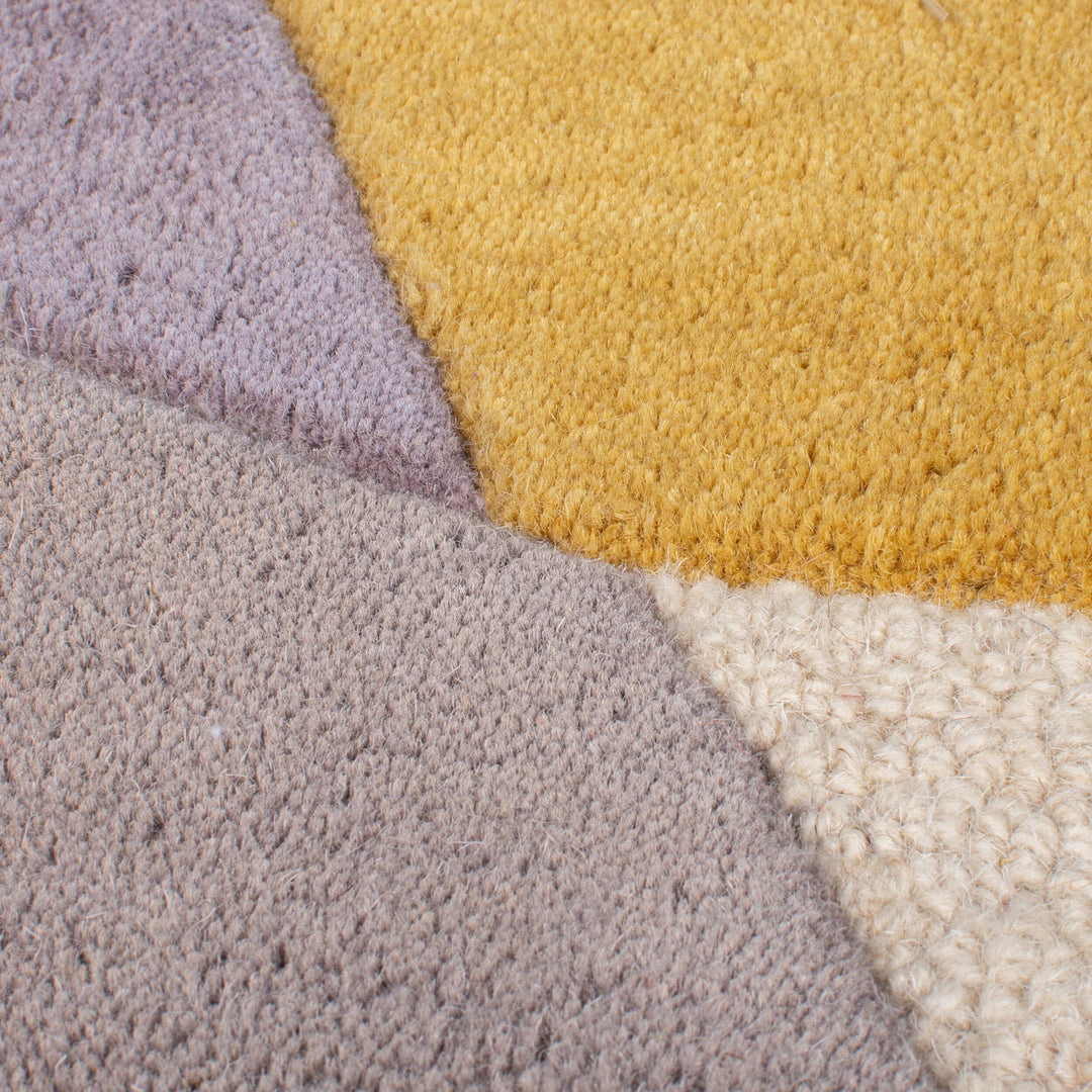 Tapis en laine rond RADIANCE