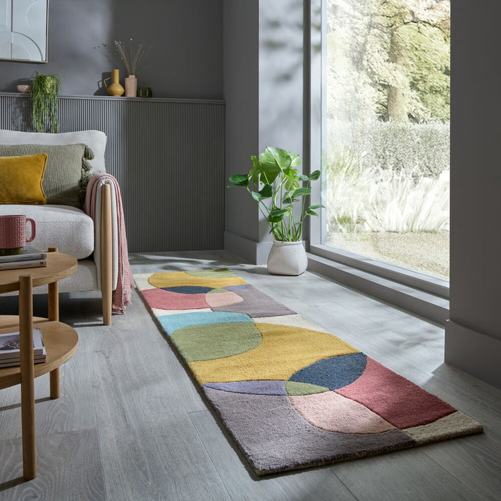 Tapis en laine de couloir RADIANCE