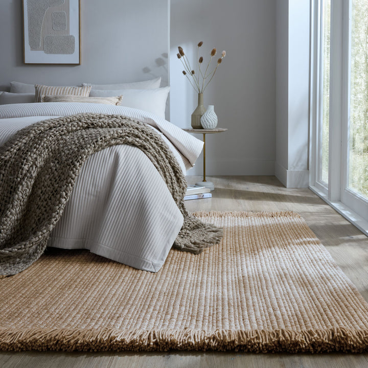 Tapis en laine FRANGES