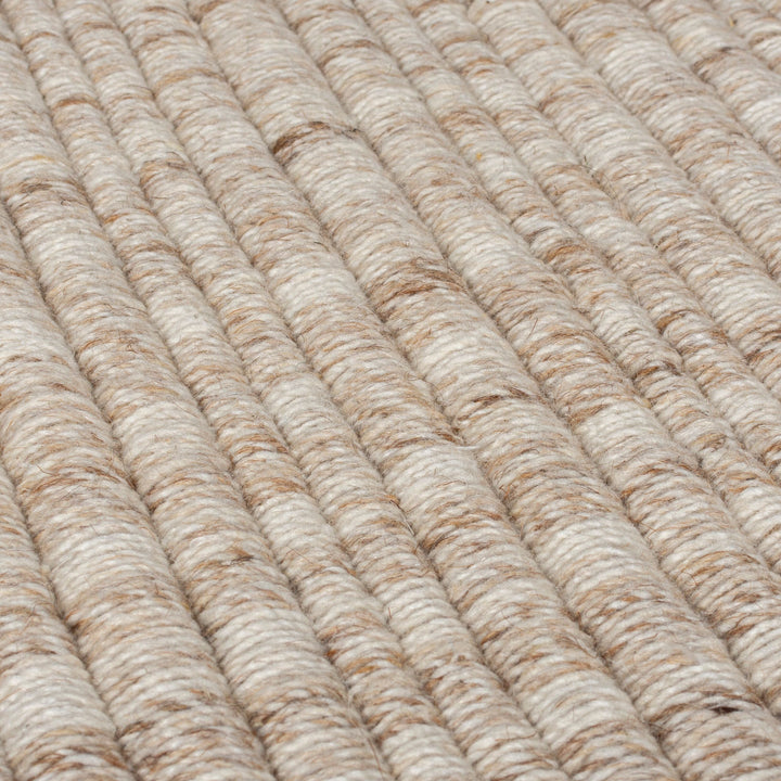 Tapis en laine de couloir FRANGES