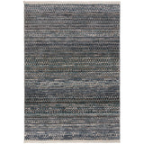 tapis salon fibres synthétiques camino bleu #couleur_bleu