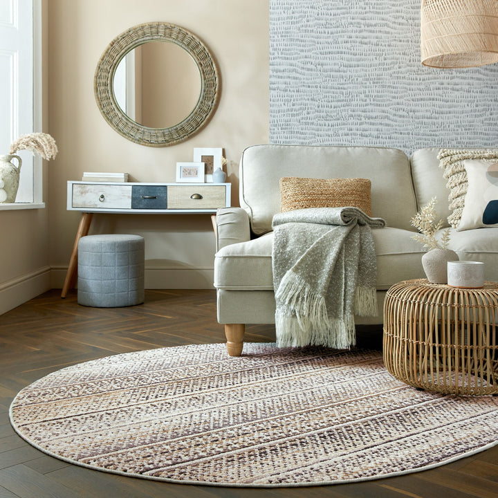 Tapis rond CAMINO