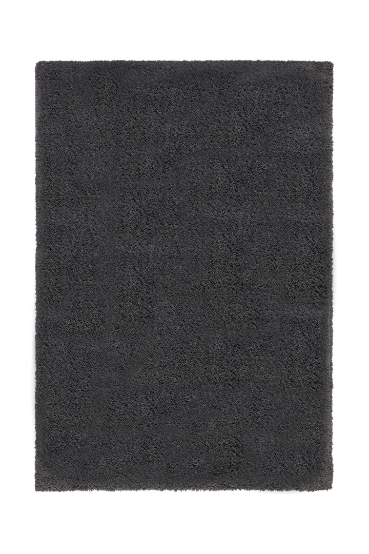 tapis salon shaggy feather soft anthracite 