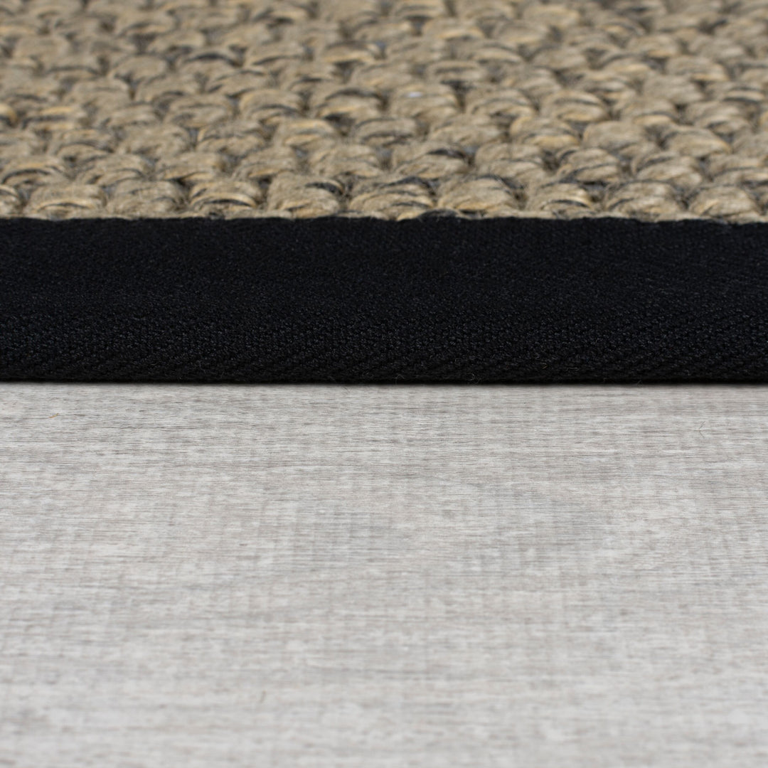 Tapis de couloir et escalier SISAL BORDER