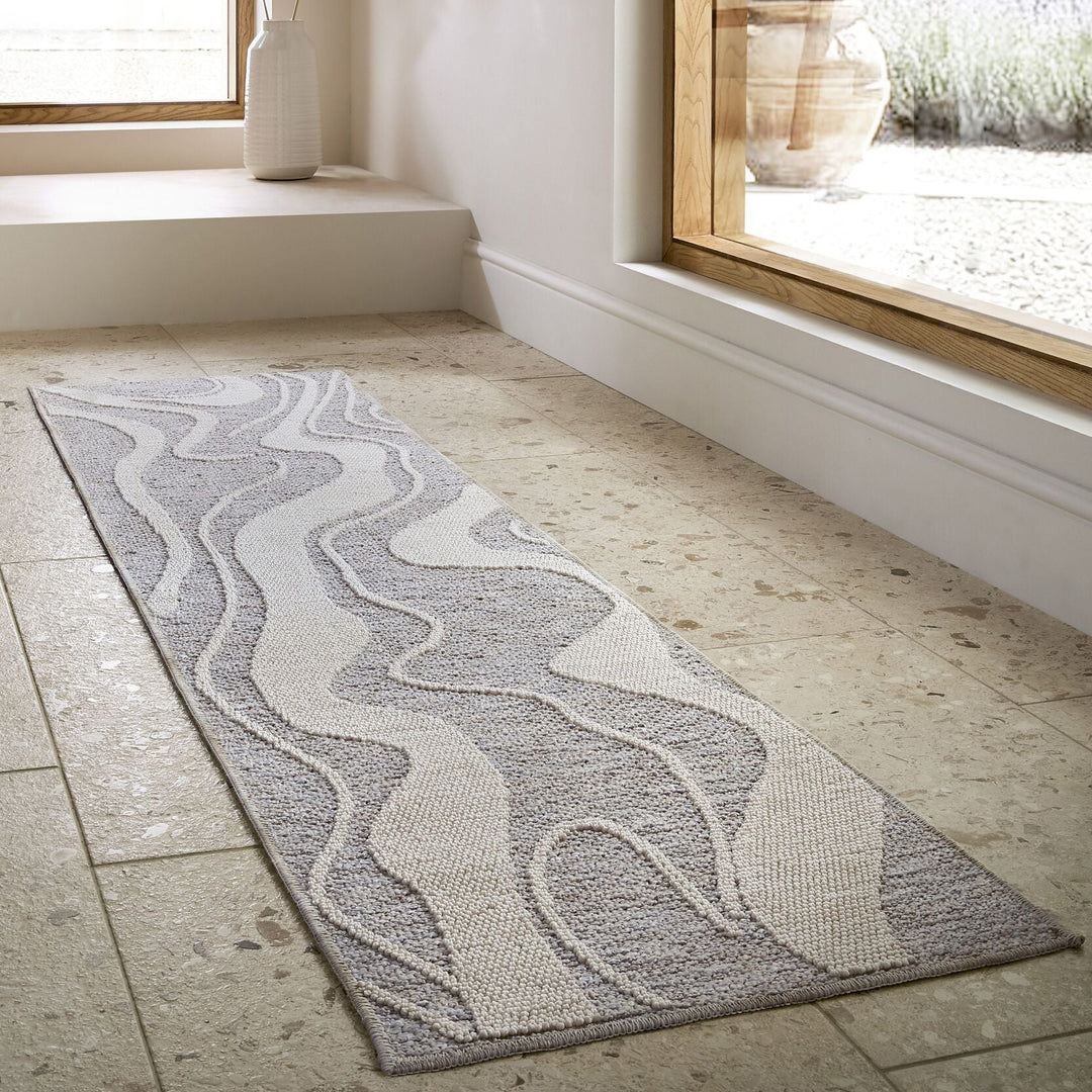 Tapis lavable de couloir CALDER