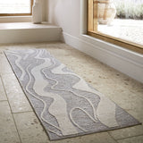 Tapis lavable de couloir CALDER