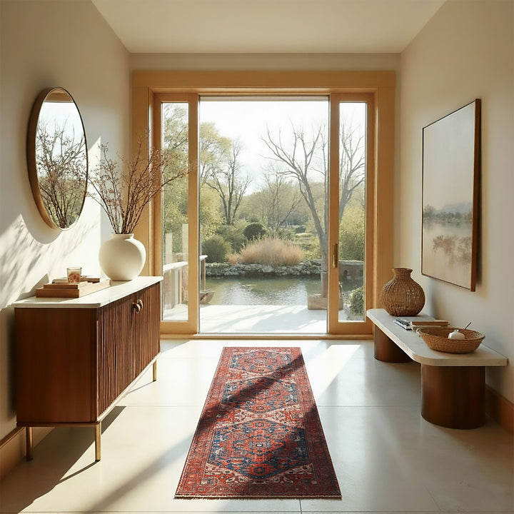 Tapis lavable de couloir SCARLET