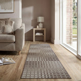 Tapis de couloir extérieur CHECKERBOARD