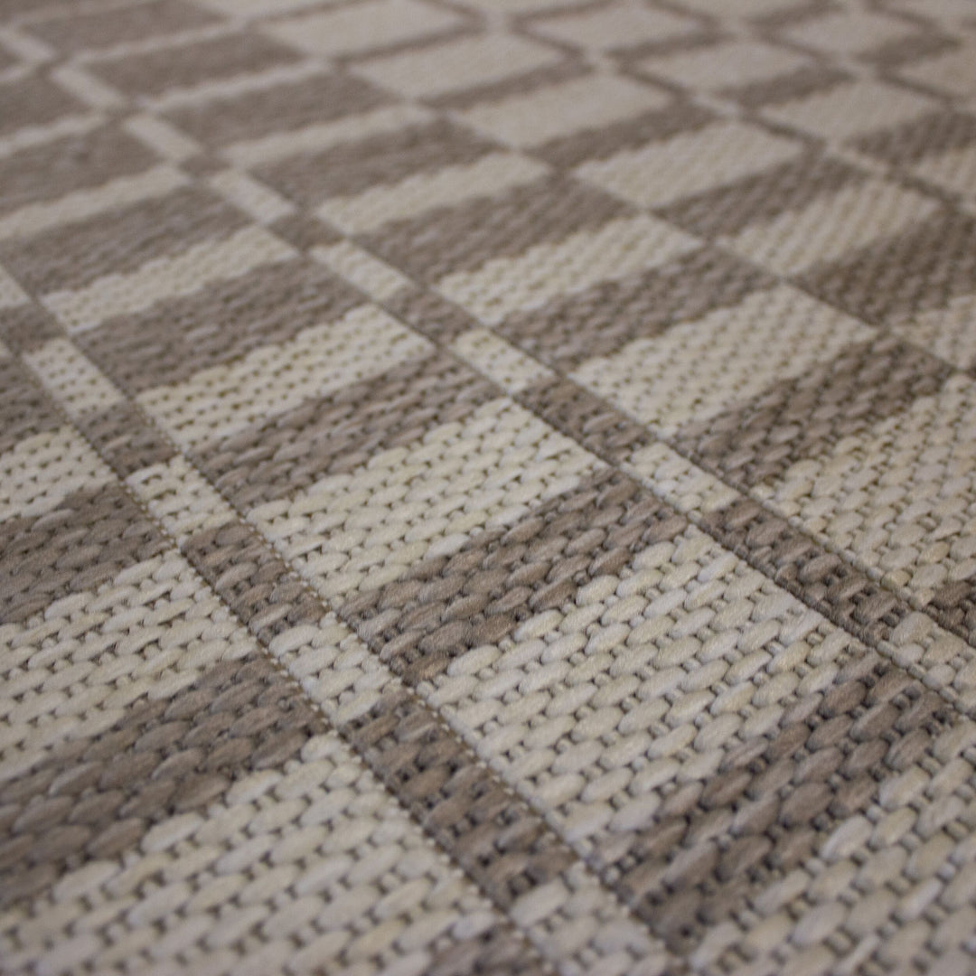 Tapis de couloir extérieur CHECKERBOARD