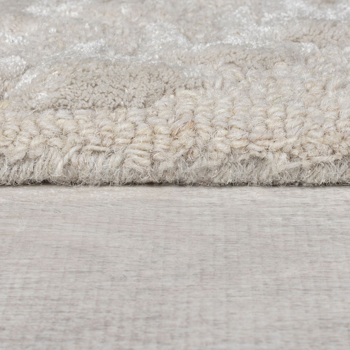 Tapis floral en laine SLOANE