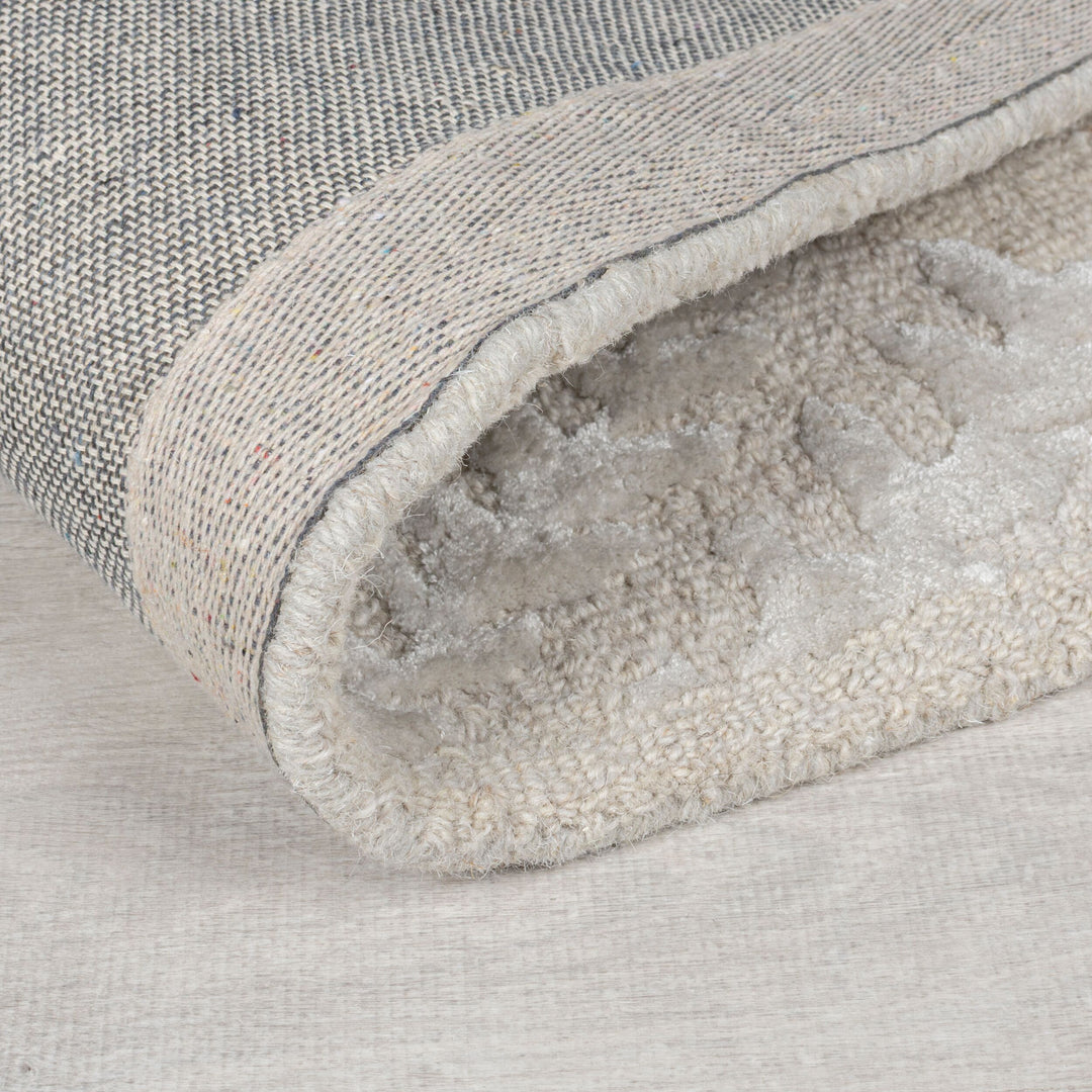 Tapis floral en laine SLOANE