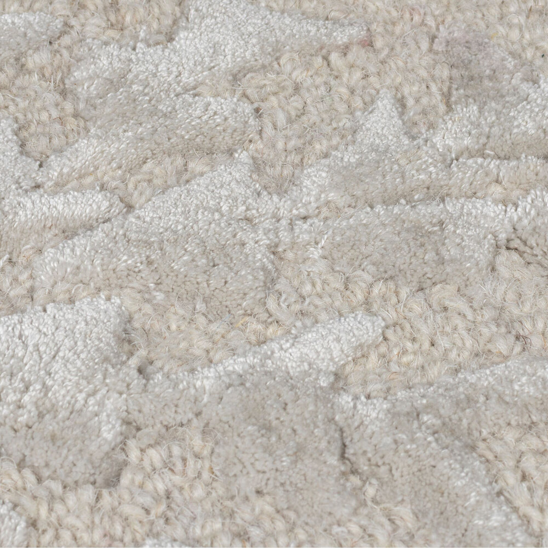 Tapis floral en laine SLOANE