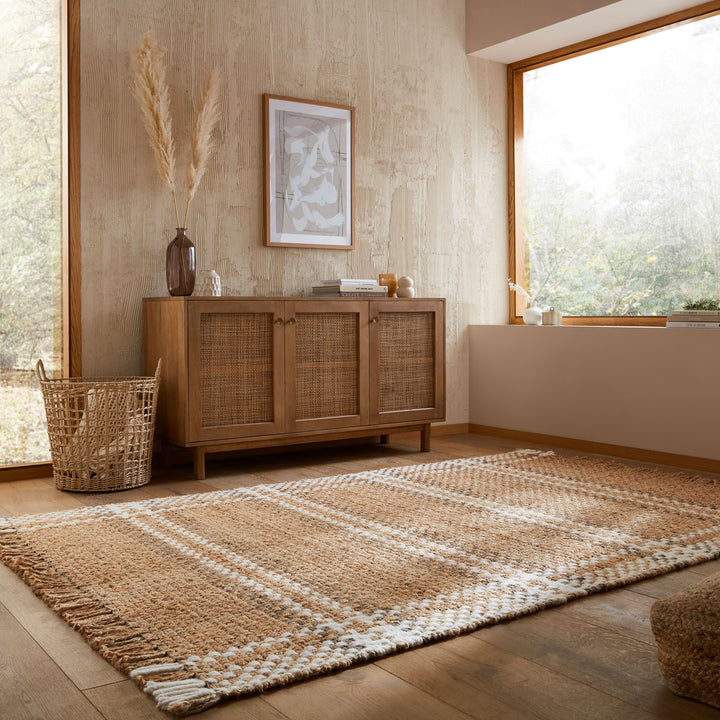 Tapis en jute BASKETWEAVE
