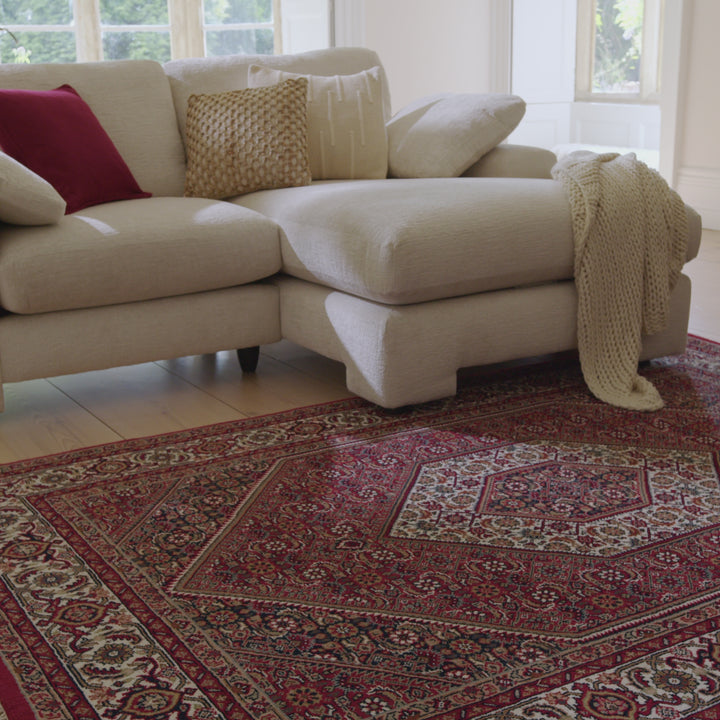 Tapis premium en laine noué à la main MIRELA