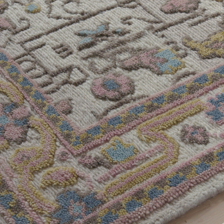 Tapis premium en laine noué à la main AUVIA