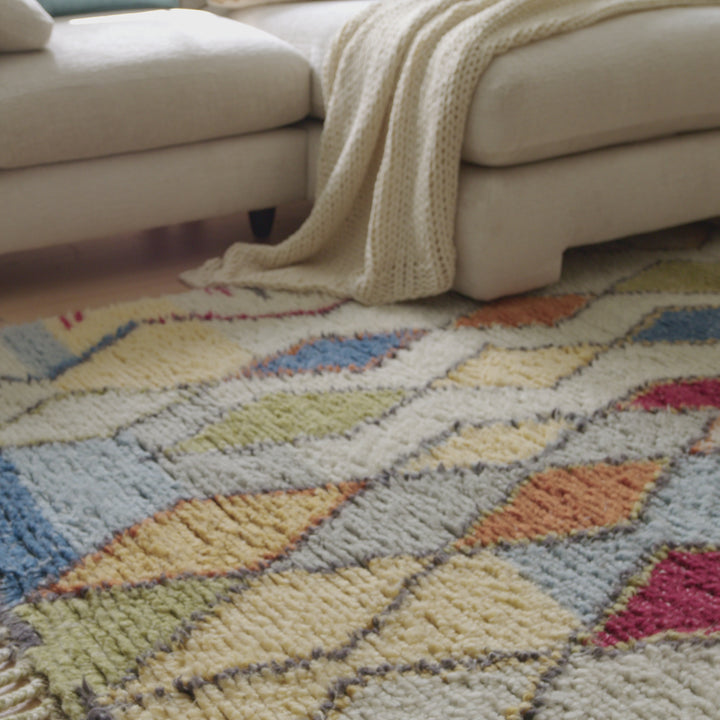 Tapis premium en laine noué à la main HARLS