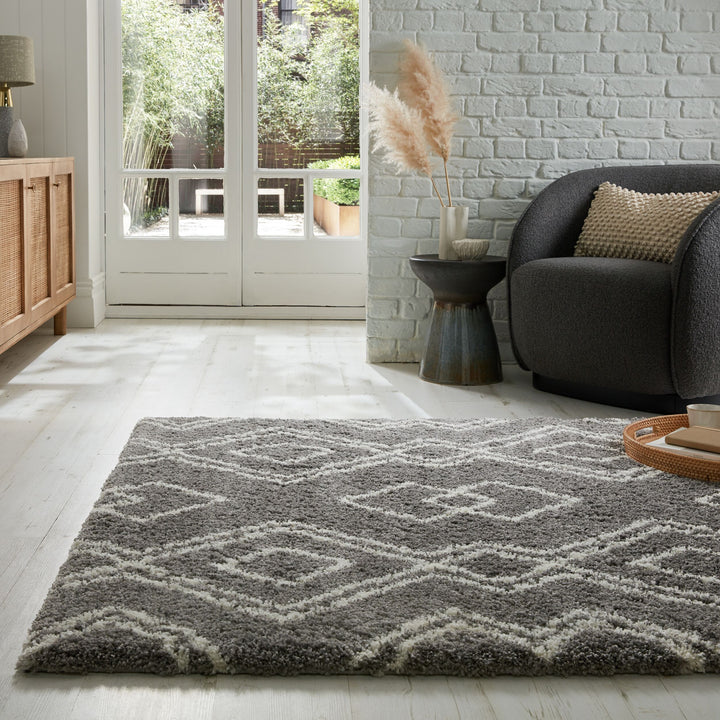 tapis berbere gris de grande taille pas cher#couleur_gris