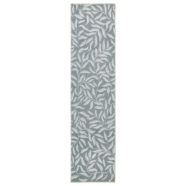 tapis de couloir lavable sur fond blanc