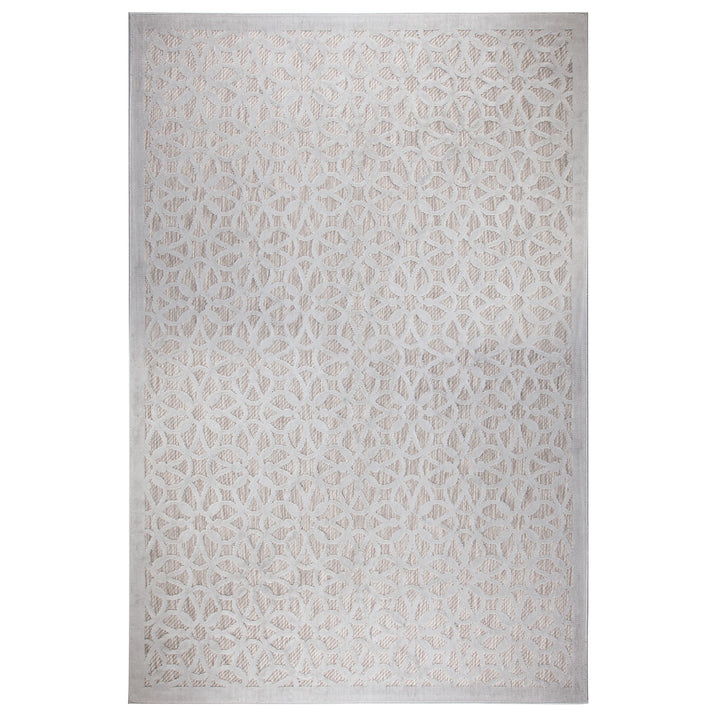 tapis argento gris pour exterieur sur fond blanc