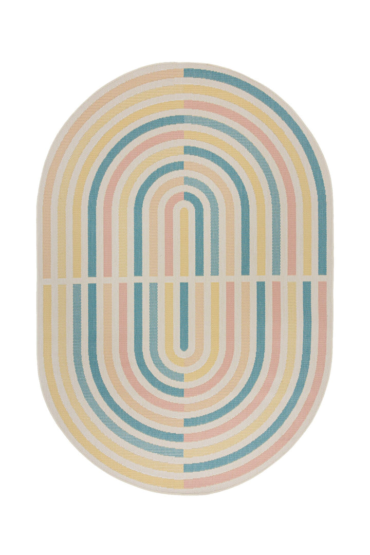 Tapis ovale RIVIERA