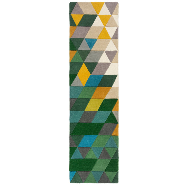 Tapis en laine de couloir PRISM