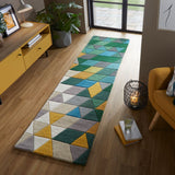 Tapis en laine de couloir PRISM