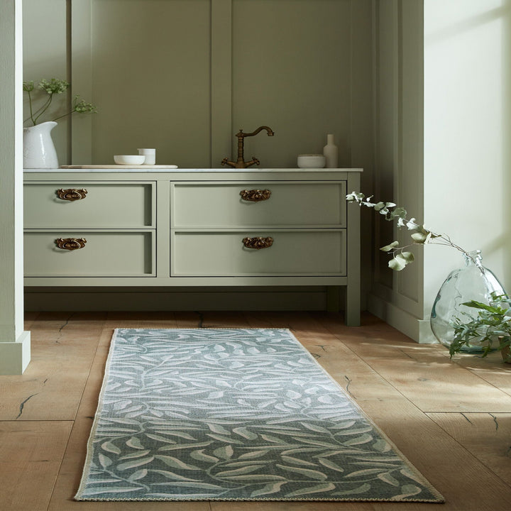 tapis de couloir lavable en machine a motifs