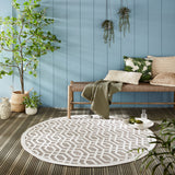 Tapis extérieur rond MATARO