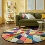 Tapis rond RHUMBA