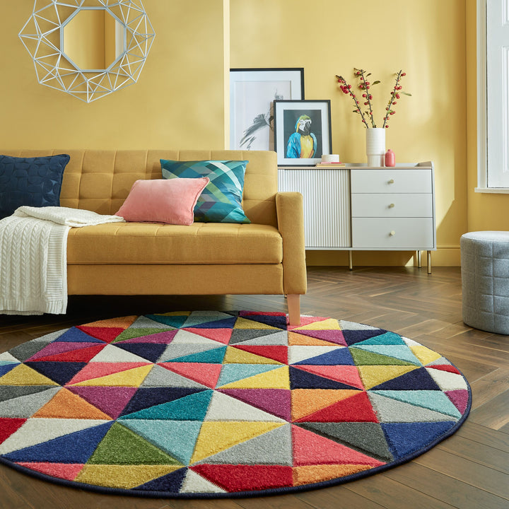 Tapis rond SAMBA