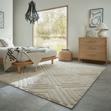  tapis style berbere diomara dans un salon#couleur_creme