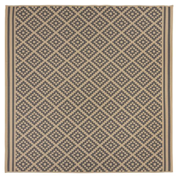 Tapis intérieur extérieur carré MORETTI